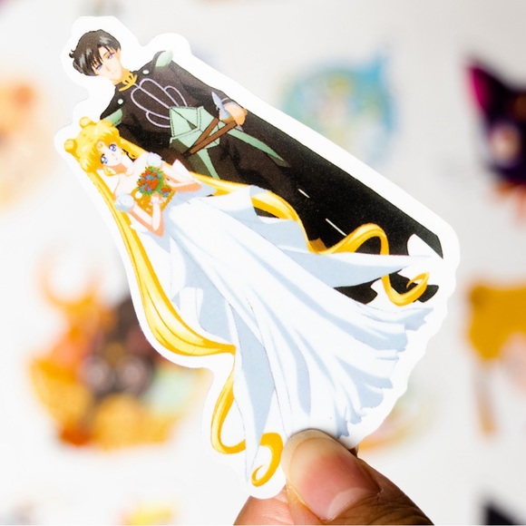 16 pcs Sailor Moon Vinyl stickers decals - Picture 3 of 3